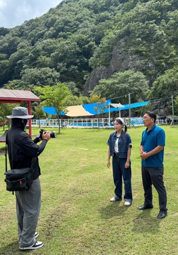 광주MBC <빛나는 나의도시>촬영 현장